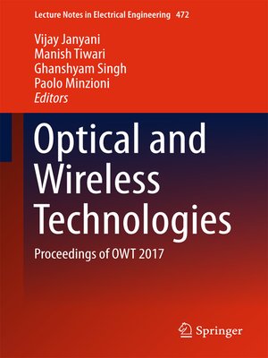 cover image of Optical and Wireless Technologies